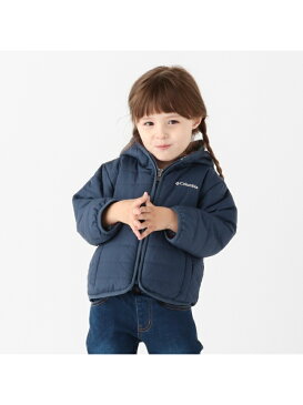 【SALE／30%OFF】Columbia 【KIDS】ダブルトラブルジャケット コロンビア コート/ジャケット ダウンジャケット ブルー ネイビー パープル【RBA_E】【送料無料】