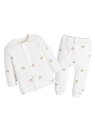 【SALE/50%OFF】moimoln 【ルームウェア】ブレッドトップス&パンツ モイモルン インナー・ルームウェア パジャマ ホワイト【RBA_E】