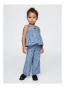 GAP (K)シャンブレー ハート コーデセット (幼児・ベビー) ギャップ トップス ノースリーブ・タンクトップ ブルー【送料無料】