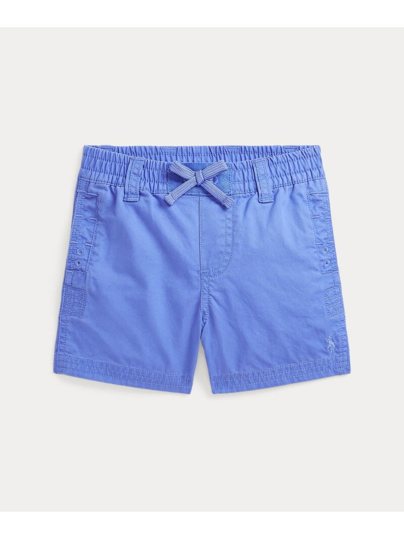 【SALE／50%OFF】POLO RALPH LAUREN (ベビー)コットン ツイル プルオン ショートパンツ ラルフローレン パンツ その他のパンツ ブルー【RBA_E】【送料無料】のサムネイル