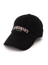 【SALE/50%OFF】PINK-latte コーデユロイカレッジキャップ ピンク ラテ 帽子 キャップ ネイビー レッド ブラック【RBA_E】