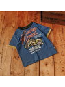 BREEZE 【20周年】レジェンドグラフィック リンガーTシャツ エフオーオンラインストア トップス カットソー・Tシャツ ブルー ピンク イエロー