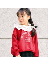 【SALE/50%OFF】apres les cours フリル衿リボンロゴトレーナー エフオーオンラインストア トップス スウェット・トレーナー グレー レッ...