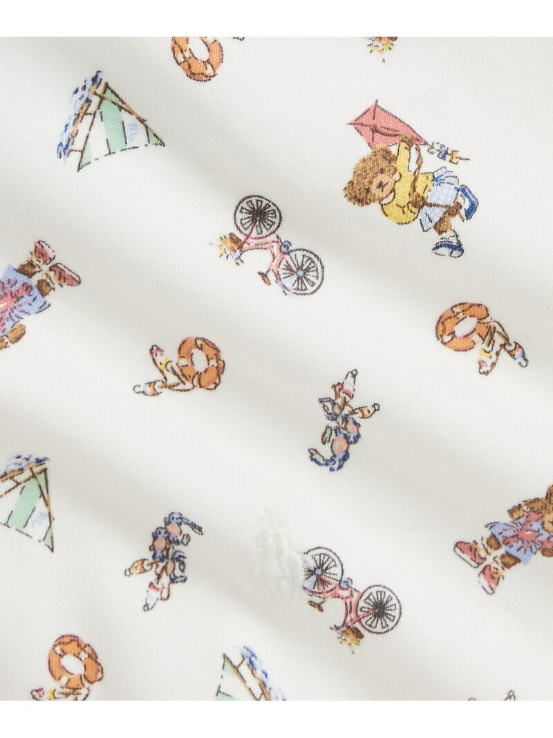 POLO RALPH LAUREN (ベビー)Polo ベア コットン インターロック ビブ ラルフローレン マタニティウェア・ベビー用品 スタイ・よだれかけ ホワイト【送料無料】