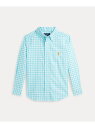 POLO RALPH LAUREN (ボーイズ 2才~7才)プラッド コットン ポプリン シャツ ラルフローレン トップス シャツ・ブラウス【送料無料】