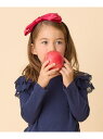 【SALE/30%OFF】any FAM KIDS リボン カチューシャ エニィファム ヘアアクセサリー カチューシャ・ヘアバンド レッド ブラック【RBA_E...
