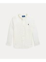 POLO RALPH LAUREN (ボーイズ 2才~7才)リネン シャツ ラルフローレン トップス シャツ・ブラウス ホワイト【送料無料】