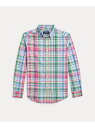 POLO RALPH LAUREN (ボーイズ 8才~20才)プラッド コットン ポプリン シャツ ラルフローレン トップス シャツ・ブラウス【送料無料】