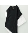 branshes 【WEB限定/DRC/お肌に嬉しい綿100%】ベストレイヤード半袖Tシャツ ブランシェス トップス カットソー・Tシャツ ブルー グレー グリ...