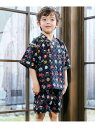 【SALE/10%OFF】apres les cours 【リンク】アプレのはんなりBOYS甚平 エフオーオンラインストア 着物・浴衣・和装小物 浴衣 ホワイト ブルー ベージュ【RBA_E】