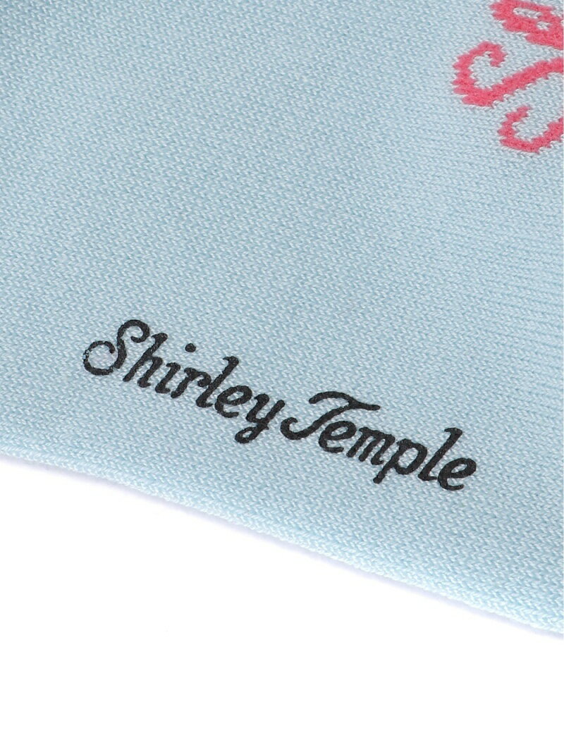 ShirleyTemple ハシゴレース柄ソックス シャーリーテンプル ファッショングッズ キッズ用品 ブルー