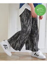 【SALE/45%OFF】ikka 【親子コーデ】さらっとプリーツワイドパンツ(120~160cm) イッカ パンツ その他のパンツ グレー グリーン【RBA_...
