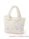 【SALE/40%OFF】Lovetoxic 【SANRIO】ボアトートバッグ ナルミヤオンライン バッグ その他のバッグ ブルー レッド グリーン ブラック【...