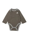 THE NORTH FACE THE NORTH FACE BABY L/S COTTON ROMPERS ニュートープ 23FW-I アトモスピンク ファッション雑貨 その他のファッション雑貨 グリーン【送料無料】