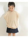 【SALE／45%OFF】URBAN RESEARCH DOORS OG裏毛フーディベスト(KIDS) アーバンリサーチドアーズ トップス その他のトップス ベージュ グレー【RBA_E】