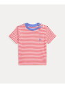 POLO RALPH LAUREN (ベビー)ストライプド コットン ジャージー ポケット Tシャツ ラルフローレン マタニティウェア・ベビー用品 その他のベビ...