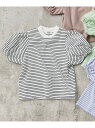 【SALE/10%OFF】BREEZE WEB限定 パフスリーブTシャツ エフオーオンラインストア トップス カットソー・Tシャツ ブラウン ホワイト オレンジ...