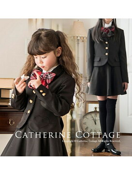 【SALE／30%OFF】Catherine Cottage (K)バックリボン刺繍スーツ4点セット キャサリンコテージ コート/ジャケット【RBA_S】【RBA_E】【送料無料】