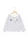 【SALE/50%OFF】love farmy FARMY/キラキラロンT シ・シュ・ノン トップス カットソー・Tシャツ グレー ブラック【RBA_E】