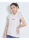 【SALE/50%OFF】Lovetoxic 【Champion】ノースリーブパーカ ナルミヤオンライン トップス パーカー・フーディー ネイビー ホワイト【R...