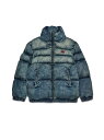 DIESEL キッズ パファージャケット JWMONS ディーゼル ジャケット・アウター ブルゾン・ジャンパー ブルー【送料無料】(4)