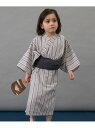 【SALE/20%OFF】BREEZE 【すっぽり着られる】BOYS浴衣 エフオーオンラインストア 着物・浴衣・和装小物 浴衣 ブラック【RBA_E】
