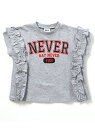 【SALE/10%OFF】BREEZE WEB限定 フリルカレッジTシャツ エフオーオンラインストア トップス カットソー・Tシャツ グリーン ブラック グレー...