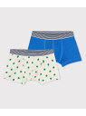 【SALE/28%OFF】PETIT BATEAU プリントトランクス2枚組 プチバトー インナー・ルームウェア ボクサーパンツ・トランクス【RBA_E】
