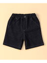 【SALE/10%OFF】COMME CA ISM デニムライクジャージー ハーフパンツ(ベビーサイズ) コムサイズム マタニティウェア・ベビー用品 その他のベ...