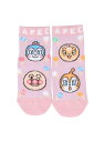 ANPANMAN KIDS COLLECTION APKC/(K)アイス柄メッシュショートソックス アンパンマンキッズコレクション 靴下・レッグウェア 靴下 ピンク パープル