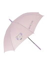 PINK-latte PINK-latte ピンクラテ 長傘 58cm ローラ ファッション雑貨 傘・長傘 パープル