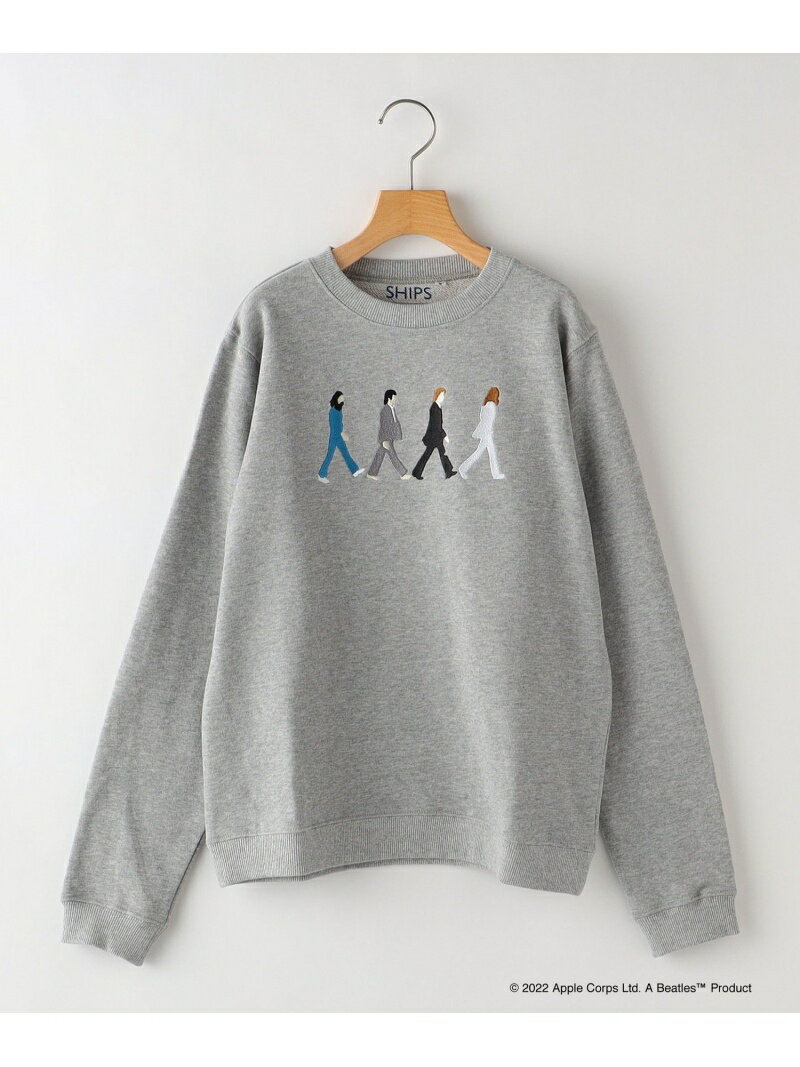 【SALE／55%OFF】SHIPS KIDS SHIPS KIDS:145~160cm / ＜家族おそろい＞【THE BEATLES(ザ・ビートルズ)】スウェット シップス トップス その他のトップス グレー ベージュ イエロー ネイビー【RBA_E】【送料無料】