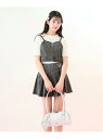 【SALE/50%OFF】mezzo piano Junior 【ニコ☆プチ・Cuugal掲載】ハートチャームつきロングハンドルバッグ ナルミヤオンライン バッ...
