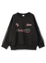 【SALE/52%OFF】and D.petitmain 【セットアップ可】ダンボール袖ラインスウェット ナルミヤオンライン トップス スウェット・トレーナー ...