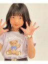 【SALE/20%OFF】axes femme kids 巻きバラ*パールゴム アクシーズファム ファッション雑貨 チャーム・キーチェーン ホワイト【RBA_E...