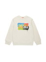 【SALE/40%OFF】DIESEL キッズ スウェット SKAND OVER ディーゼル トップス スウェット・トレーナー ブラック ホワイト【RBA_E】...