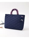 panpantutu リボンフリルレッスンバッグ パンパンチュチュ バッグ トートバッグ ネイビー グレー パープル(4)