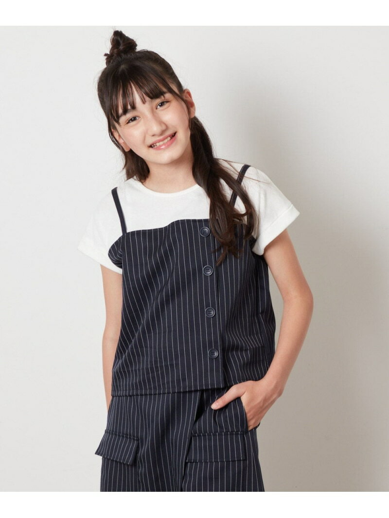 【SALE／64%OFF】a.v.v [100-130]【セットアップ対応】ビスチェドッキング風トップス アー・ヴェ・ヴェ..