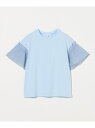 UNITED ARROWS green label relaxing 楊柳スリーブ Tシャツ / キッズ 140cm-160cm ユナイテッドアローズ グリーン...