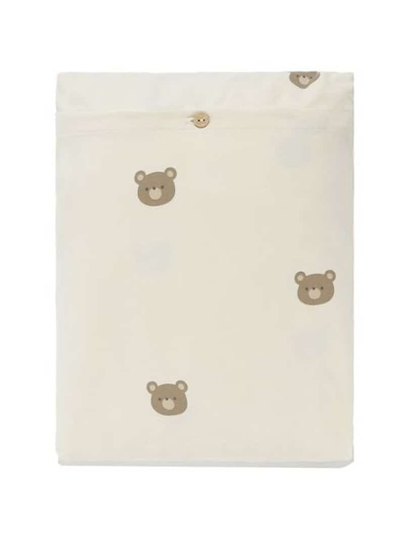 JAMIE KAY OCコットシートBobbie Bear Tofu ジェイミーケイ マタニティウェア・ベビー用品 その他のベビーグッズ ホワイト【送料無料】