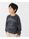 【SALE/50%OFF】chil2 リメイク風ピグメント裏毛トレーナー チルツー トップス スウェット・トレーナー イエロー ネイビー ブラック ベージュ【R...