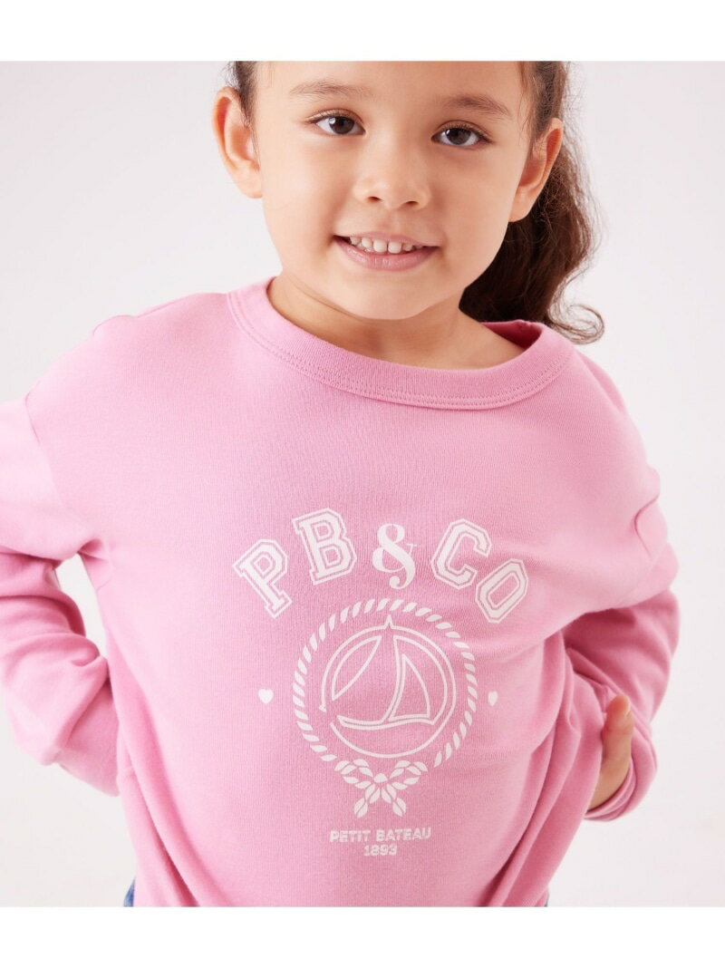 【予約商品について】 ※「先行予約販売中」「予約販売中」をご注文の際は予約商品についてをご確認ください。■重要なお知らせ※ 当店では、ギフト配送サービス及びラッピングサービスを行っておりません。ラッピング・ギフト配送について同時に複数の商品を注文された場合メーカー希望小売価格についてご利用ガイドPETIT BATEAU（プチバトー）長袖Tシャツクラシカルなロゴプリントが印象的なリブ付き長袖Tシャツです。環境にやさしい、第二の肌と呼ばれるほどやわらかな1x1リブ編みコットン素材を使用しやわらかな着心地を実現。これ一枚でも、インナーとしても通年で活躍するおすすめアイテムです。※プリントは永久的なものではなく、もみや摩擦でひび割れたり、繰り返しの洗濯によるプリントの変色や、脱落が生じる場合があります。中性洗剤などで単独洗いをしてください。型番：A0EC0B-01-100 QE7569【採寸】サイズ着丈身幅袖丈6才 116cm44cm38cm34.7cm8才 128cm47.1cm40.5cm39cm10才 140cm51.1cm43cm43.3cm12才 152cm55.8cm46.5cm48.3cm商品のサイズについて【商品詳細】チュニジア素材：100%綿サイズ：6才 116cm、8才 128cm、10才 140cm、12才 152cm※画面上と実物では多少色具合が異なって見える場合もございます。ご了承ください。商品のカラーについて