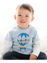 【SALE/20%OFF】fillot de bebe reduction 天竺重ね着風気球ボーダー長袖Tシャツ(70~90cm) ベベ オンライン ストア マ...