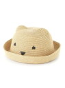 【SALE/40%OFF】GAP (K)ストロー くまさんハット (幼児) ギャップ 帽子 ハット ベージュ【RBA_E】