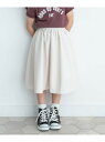 【SALE/60%OFF】URBAN RESEARCH DOORS ギャザーフレアスカート(KIDS) アーバンリサーチドアーズ パンツ その他のパンツ ホワイト【RBA_E】(4)