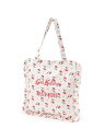 mezzo piano 【Cath Kidston】フリルトートバッグ ナルミヤオンライン バッグ リュック・バックパック ホワイト ピンク【送料無料】