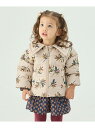 楽天Rakuten Fashion Kids【SALE／20％OFF】moimoln moimoln/花柄ビックカラーダウン モイモルン ジャケット・アウター ダウンジャケット・ダウンベスト ベージュ【RBA_E】【送料無料】