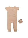 【SALE/10%OFF】NIKE ベビー(6-12M) セット商品 NIKE(ナイキ) NHN NIKE RIB S/S ROMPER & SOCK ルーキーキッズ トップス その他のトップス ピンク ベージュ ブルー【RBA_E】