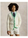 【SALE/50%OFF】POLO RALPH LAUREN (ボーイズ 8才~20才)コットン クリケット カーディガン ラルフローレン トップス カーディガン ベージュ【RBA_E】【送料無料】