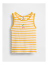 【SALE/66%OFF】GAP (K)リブ グラフィック タンクトップ (幼児・ベビー) ギャップ トップス ノースリーブ・タンクトップ イエロー ブルー ホ...